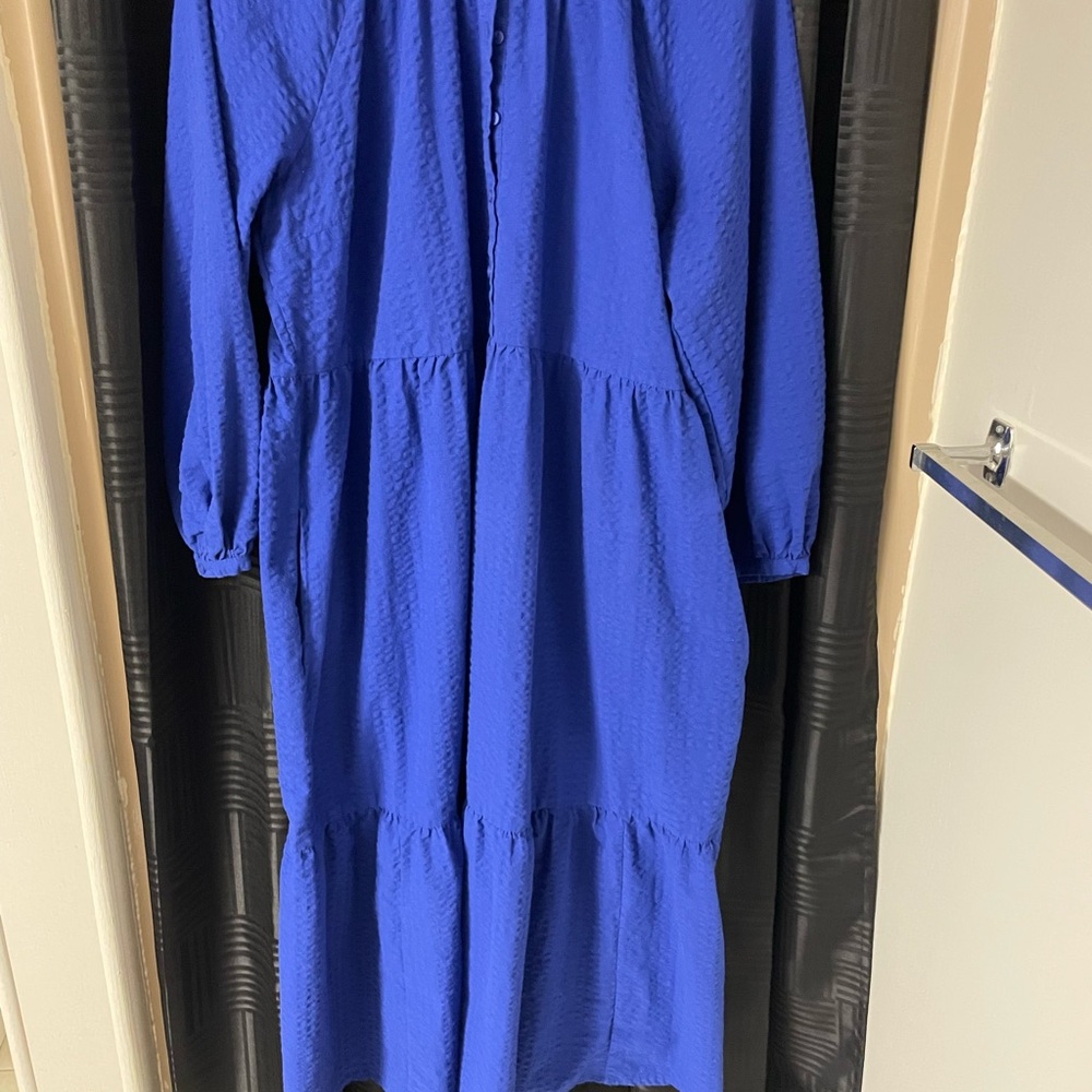 Old Navy Royal Blue Button dress